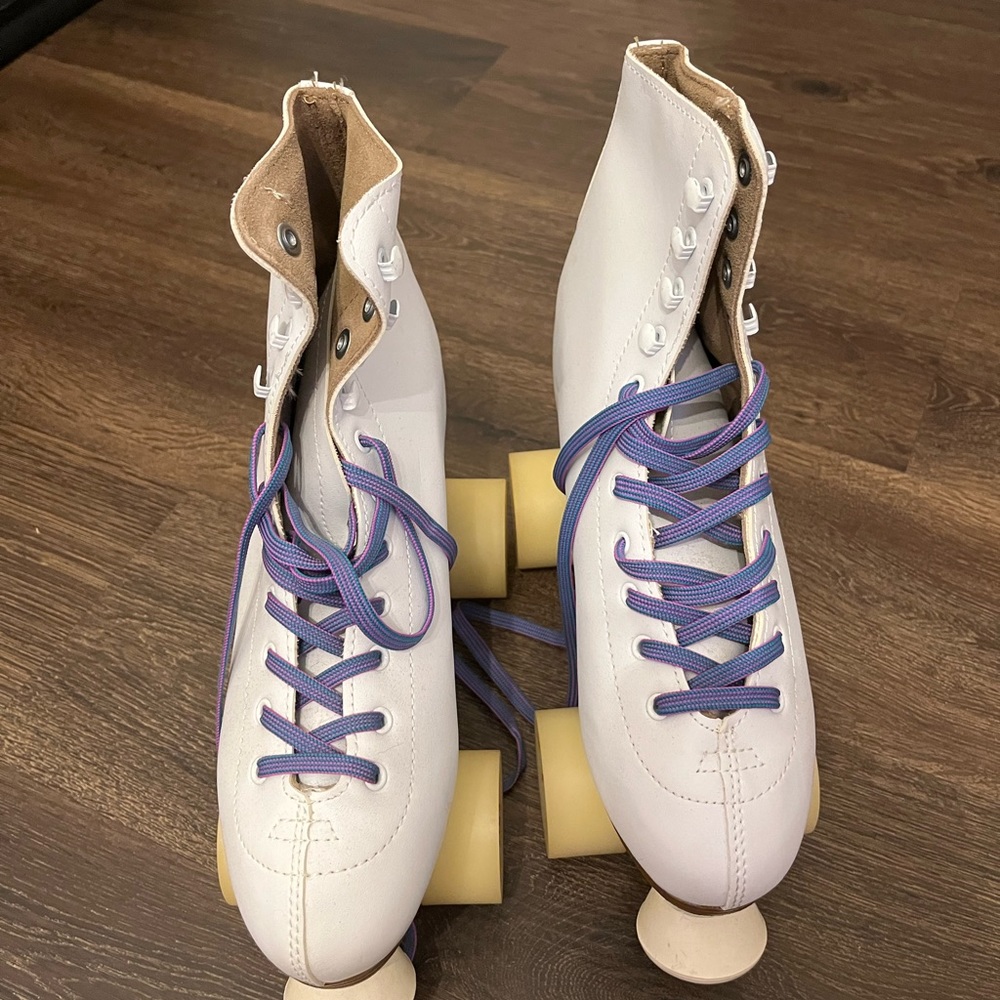 New Quads with Purple Ombré Laces